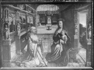 Madonna erscheint dem heiligen Bernhard