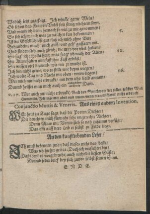 An den kunstliebenden Leser!