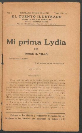 Mi prima Lydia : Ilustraciónes de Euseví.