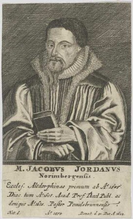 Bildnis des Jacobvs Jordanvs