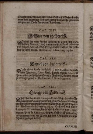 Cap. XLIV. Melchior von Heldtreich