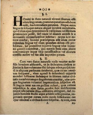 Diss. de crimine alieni sermonis