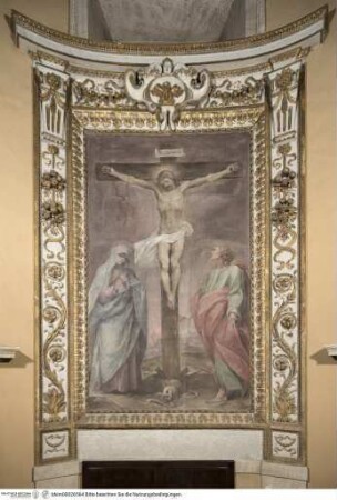 Kreuzigung Christi mit Maria und Johannes