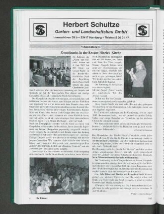 Gospelnacht in der Broder-Hinrick-Kirche