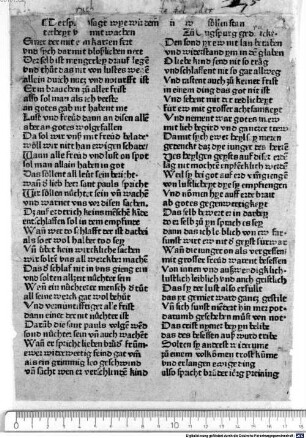 Der spruch sagt wye wir dem feind wider soellen stan