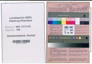 Entnazifizierung Konrad Schoennenbeck , geb. 05.06.1922 (Journalist)