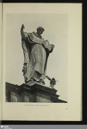 Tafel 30: Katholische Hofkirche. Hl. Dominikus