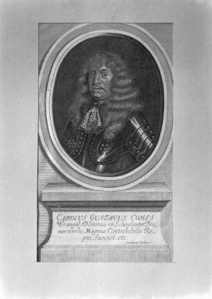 Reiterporträt des Graf Carl Gustav Wrangel (1613-1676)