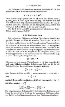 § 54. Konjugierte Netze