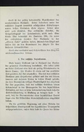 41-44 II. 5. Der russische Sozialismus
