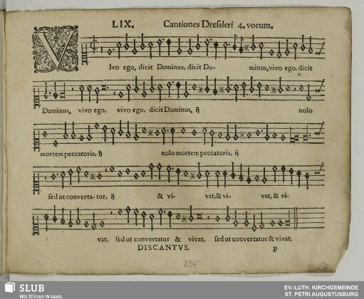 LIX. Vivo ego dicit Dominus