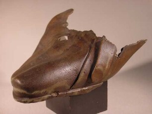 Beschuhter Fuβ (Fragment einer Bronzestatue)
