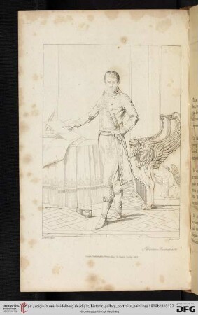 Portrait of Buonaparte