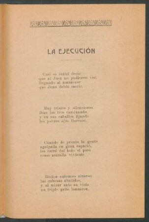 La ejecución