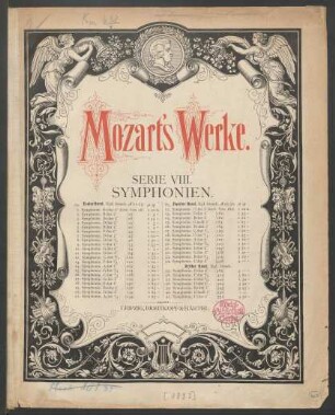 Serie 8, No. 40: Symphonie G moll, C, No. 40 : Köch. Verz. No. 550
