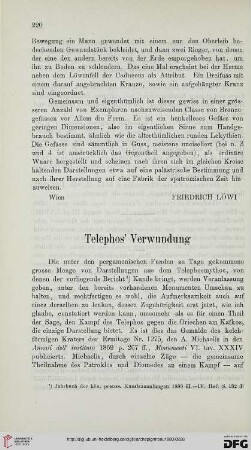 4: Telephos' Verwundung