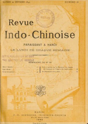 Lundi 20 Fevrier 1899. Numéro 18