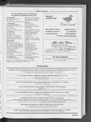 Ihre Ansprechpartner im Vorstand des Eppendorfer Bürgervereins von 1875