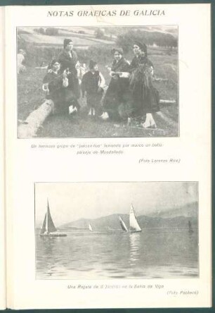 [Vista de] Una Regata de balandros en la Bahía de Vigo
