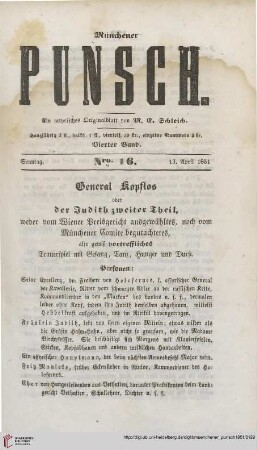 Nro. 16 (13. April 1851)