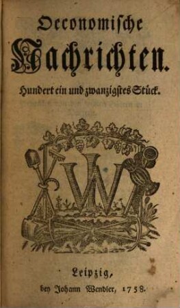 Oeconomische Nachrichten. 11. 1759