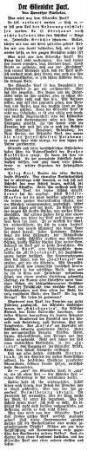 [Zeitungsartikel, eingeklebt auf S. 77]: Der Glienicker Park. Von Dorothee Goebeler