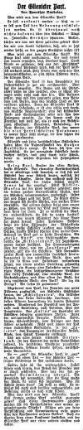 [Zeitungsartikel, eingeklebt auf S. 77]: Der Glienicker Park. Von Dorothee Goebeler