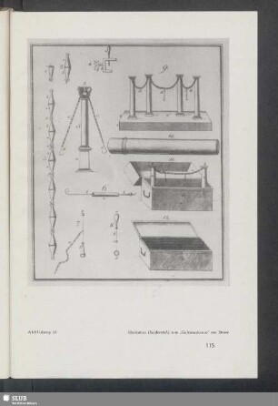 Illustration (Kupferstich) zum "Galvanodesmos" von Struve