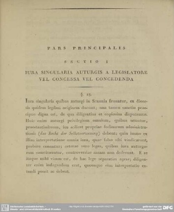 Pars Principalis