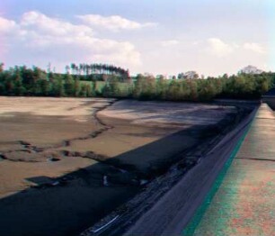 Wasserläufe Freiberg: Dörnthaler Teich, trockengelegt