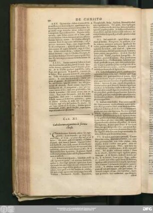 Cap. XI. Catholicorum argumenta de scientia Christi.