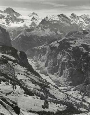 Blick ins Lauterbrunnental