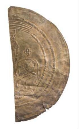 Münze, Brakteat (Hälbling), um 1200