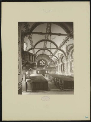 Evangelische Garnisonskirche, Celle: Innenansicht