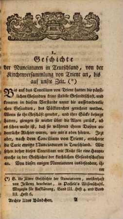 Archiv für ältere und neuere, vorzüglich teutsche Geschichte, Staatsklugheit und Erdkunde. 2. 1792