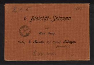 6 Bleistift-Skizzen