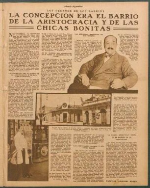 La concepción era el barrio de la aristocracia y de las chicas bonitas : Los decanos de los barrios