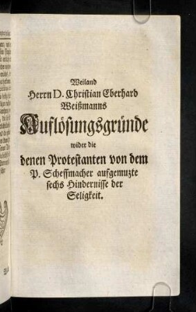 1173-1296, Aufloesungsgruende