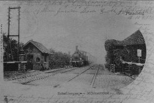 Pinneberg, Bahnübergang - Mühlenstrasse