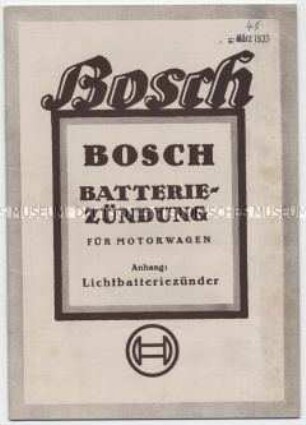 Batteriezünder für Motorwagen