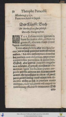 Das Fuenfft Buch.