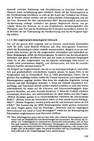 1.1.5 Der vergleichend-kriminologische Gebrauch