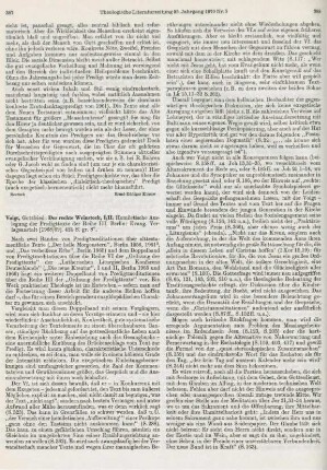 387-389 [Rezension] Voigt, Gottfried, Der rechte Weinstock