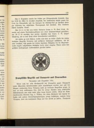 Französische Angriffe auf Vauquois und Boureuilles