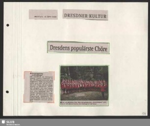 Dresdens populärste Chöre