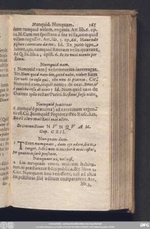 De coniunctione Nunquam. Cap. CXII.