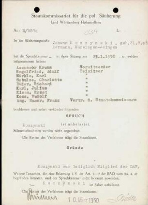 Kuczynski, Johann