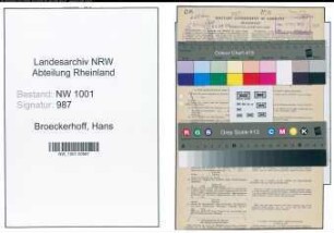 Entnazifizierung Hans Broeckerhoff, geb. 21.11.1921 (Kaufm.Angest.)