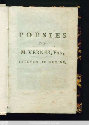 Poesies