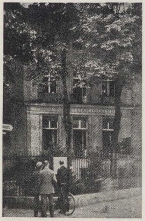 Fotografie des Gebäudes des Instituts für Sexualwissenschaft